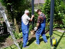 Der letzte Schliff vor der Montage